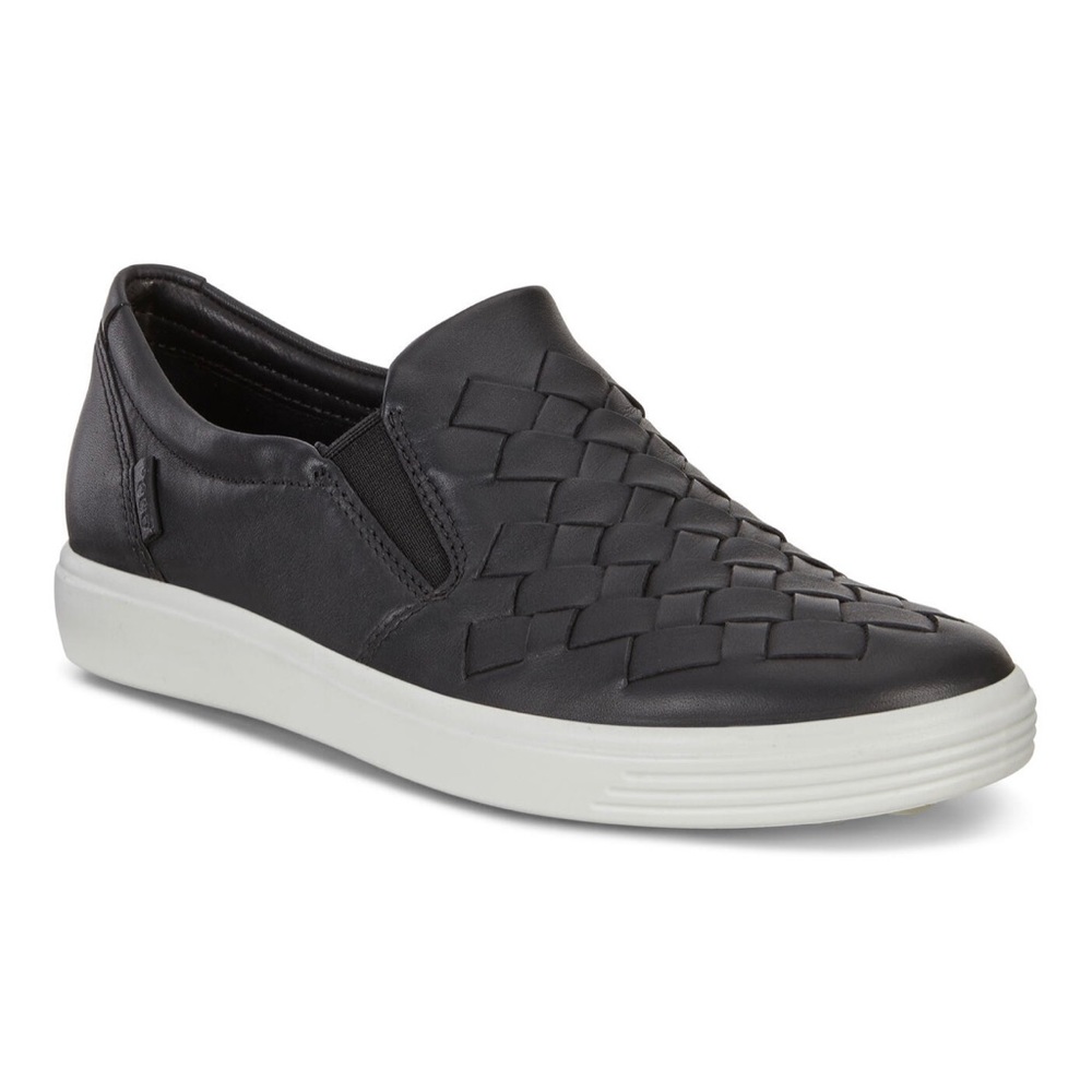 Ecco Soft 7 woven slip on